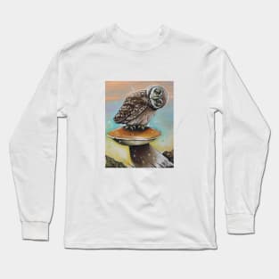 Pygmy Owl Bolete Long Sleeve T-Shirt